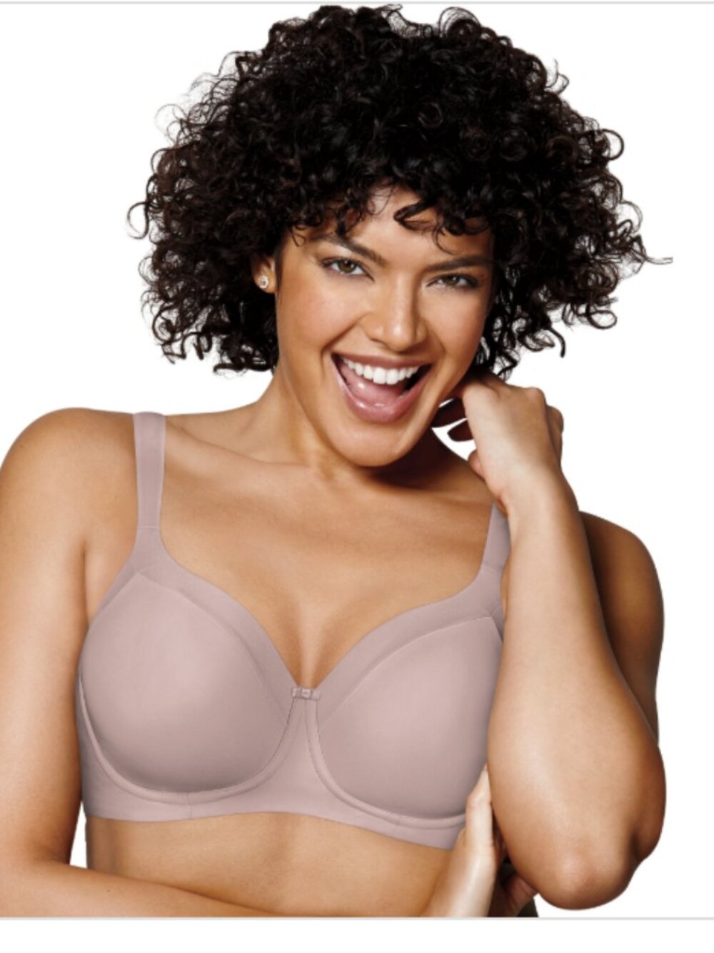 Playtex Women's Secrets Shaping Balconette Wire-Free Bra Black Size 40DDD  6045